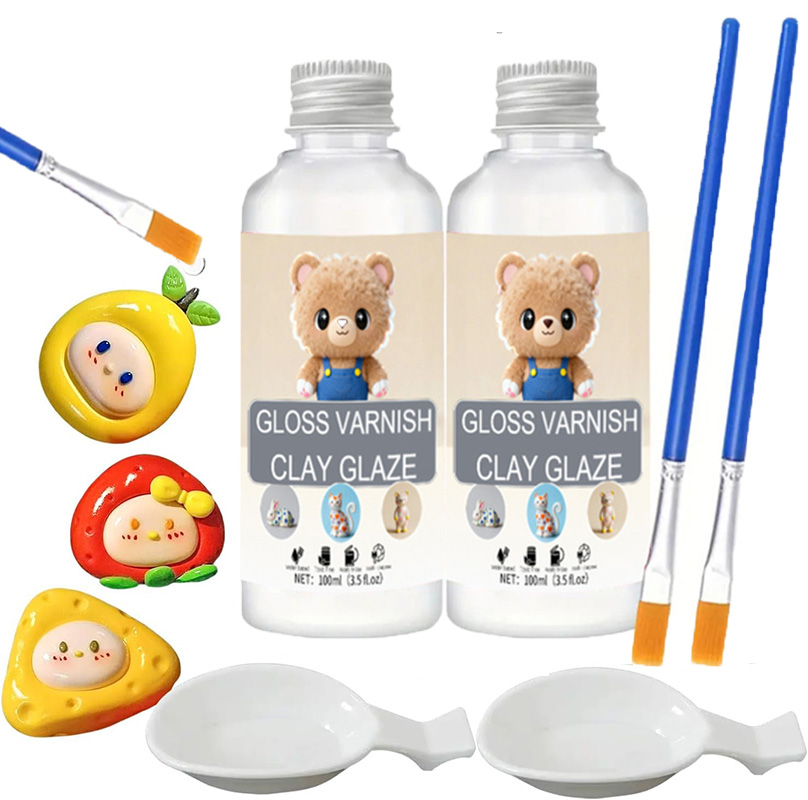 50ml/100ml 에어 드라이 클레이 글레이즈, 고광 - Resin Art Work 리뷰 및 가격