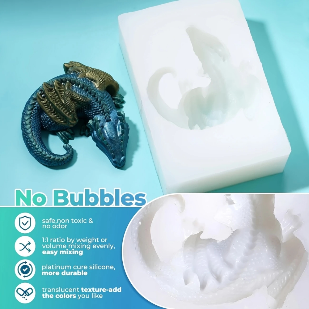 무취 몰드 고무 키트, 레진 실리콘 몰드 DIY 도구, - Resin Art Work 리뷰 및 가격