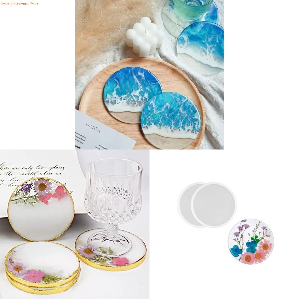 F92D 수지 코스터 금형, 에폭시 수지용 원형 코스터 - Resin Art Equipment 리뷰 및 가격